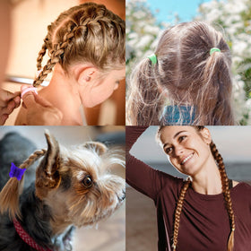 Goffing Topsy Tail tools enable fun, versatile braids and twists.