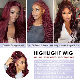 GOFWARD HD transparent 13x6 lace front wig for breathable wear