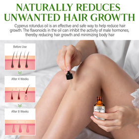 GOGIFTGO Cyperus Oil application shows non-greasy hydration.