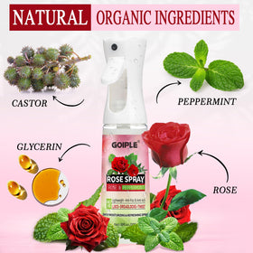 Goiple Braid Oil with Rose Water nourishes braids with light scent