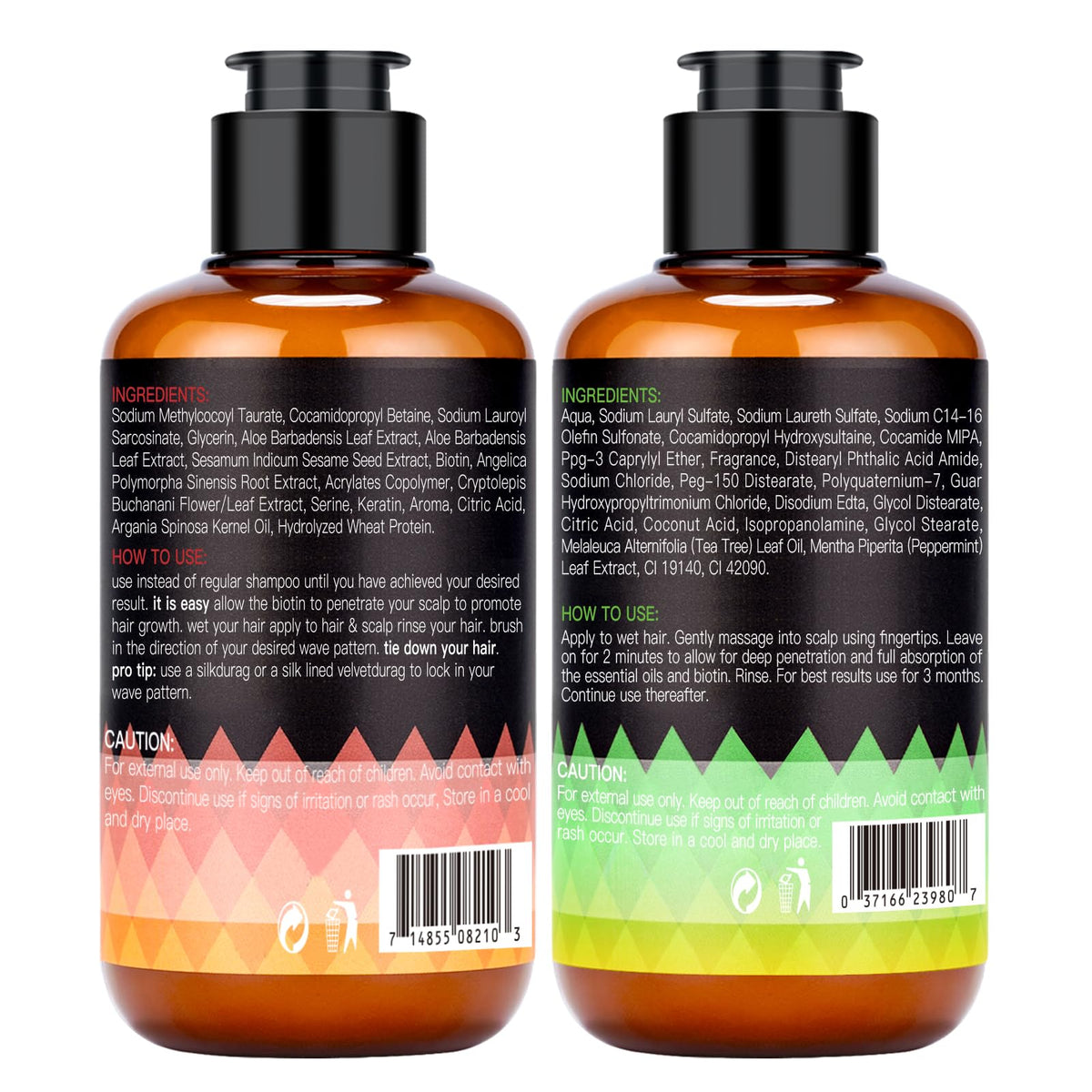 Goiple daily-use routine with shampoo and wave brush in action.
