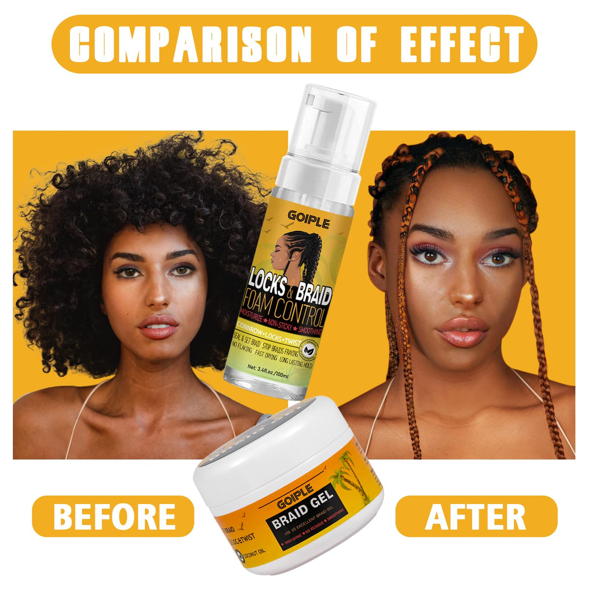 Goiple edge control used to refine edges with a polished look