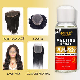 Goiple elastic band for wigs ensures snug, secure wear.
