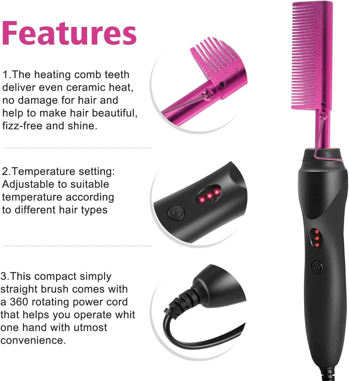 Goiple hair mousse bottle for smooth, manageable texture