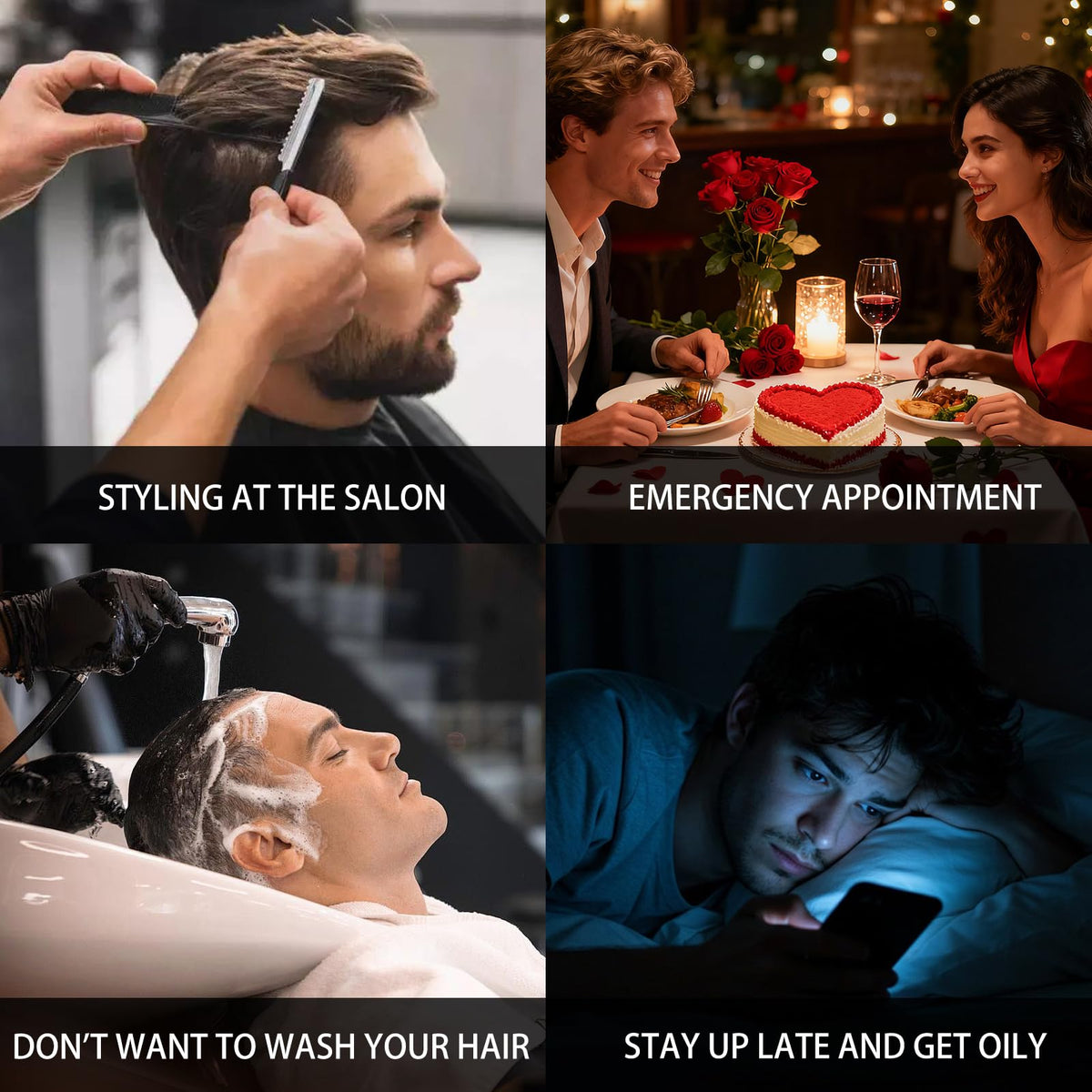Goiple Hair Styling Powder for Men enables quick daily touch-ups without greasiness