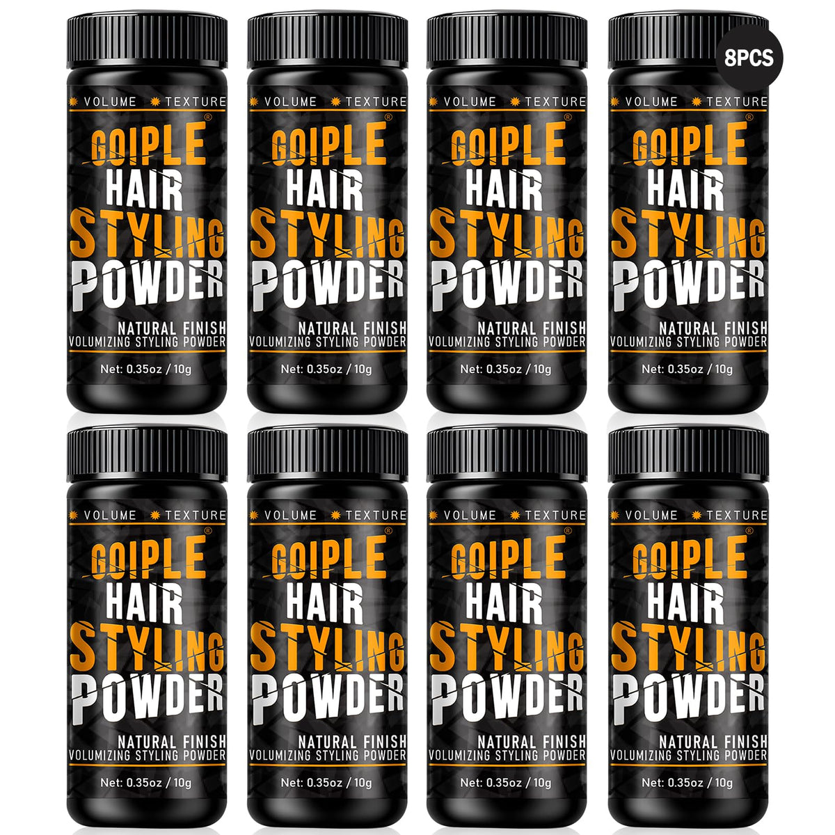 Goiple Hair Styling Powder for Men delivers instant root volume for a fuller look