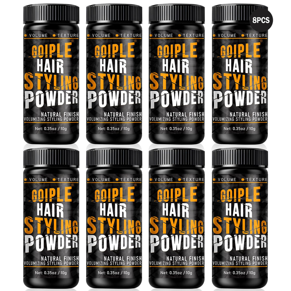 Goiple Hair Styling Powder for Men delivers instant root volume for a fuller look