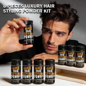 Goiple Hair Styling Powder for Men comes in a compact travel pack for on-the-go touch-ups