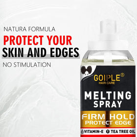 Goiple hair wax stick for precise edge styling and control.