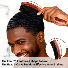 Goiple hard-brush delivers targeted definition for advanced styling.