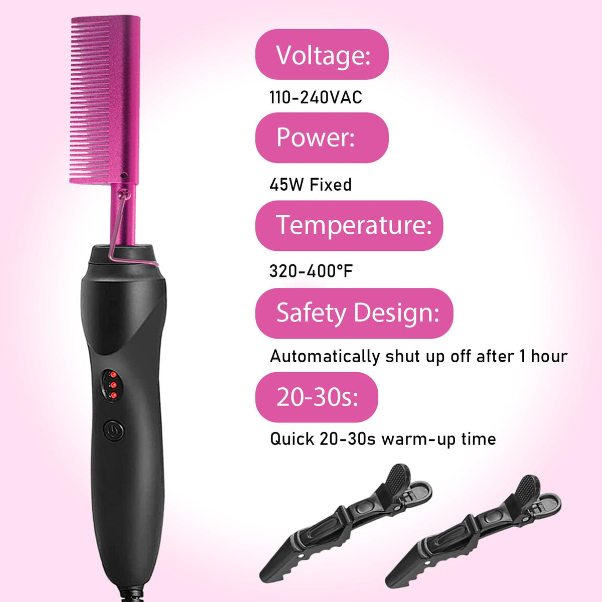 Goiple keratin serum bottle for frizz control and shine