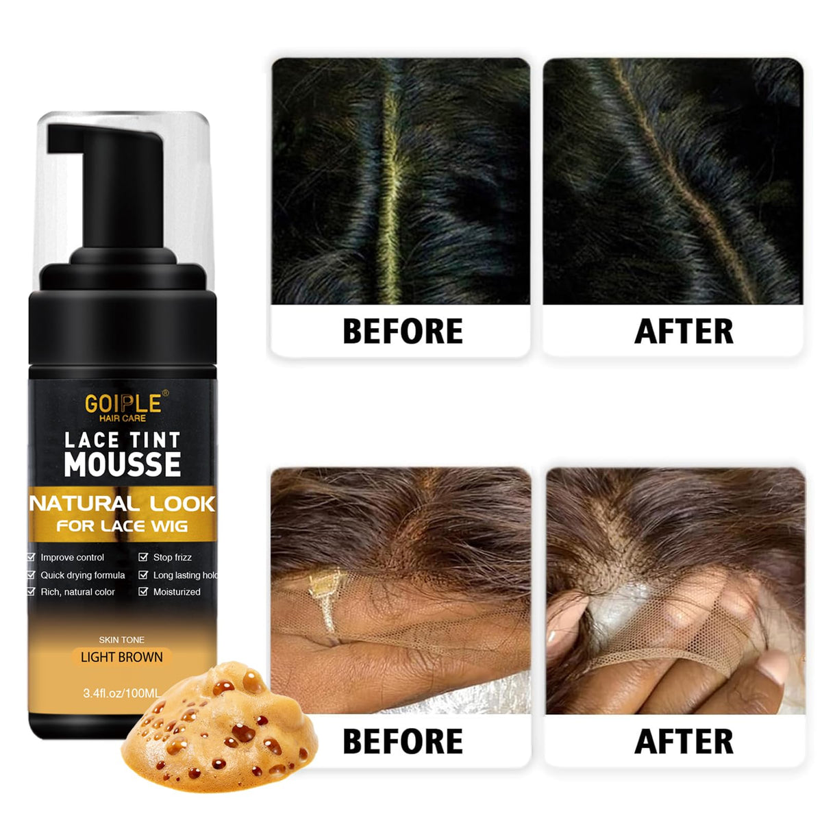 Goiple melting spray strong hold offers extended wear