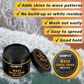 Goiple moisture finish visual highlighting a soft touch and scalp comfort.
