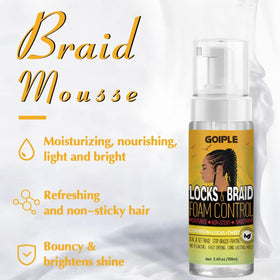 Goiple premium satin bonnet for braids preserves moisture and minimizes frizz