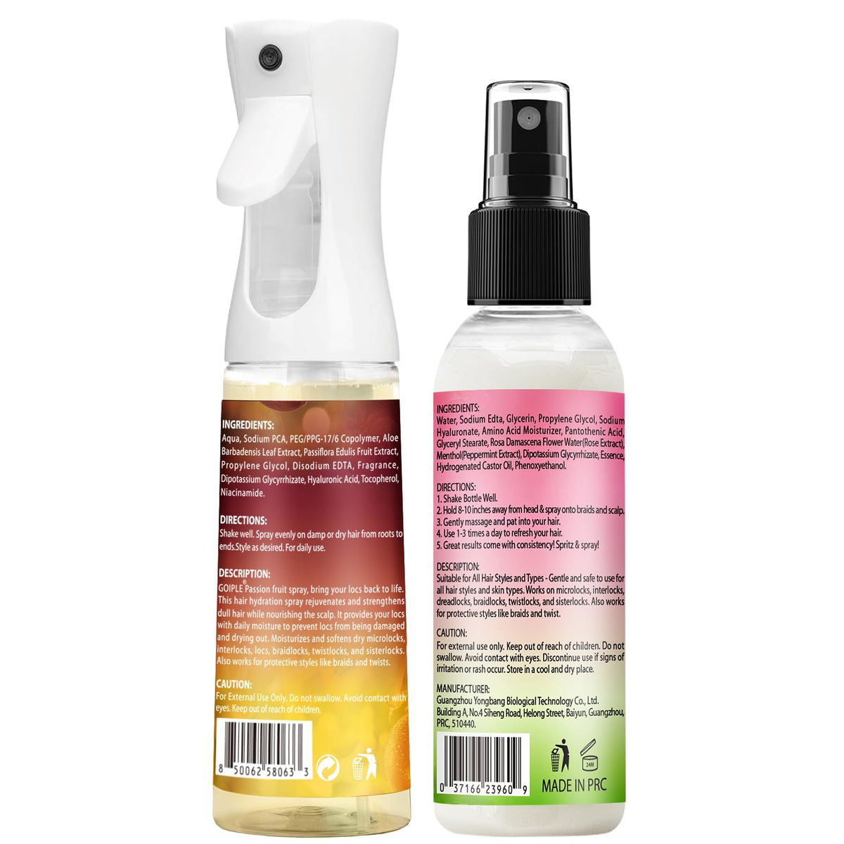 Goiple Residue-free formula helps dreadlocks and twists feel comfortable
