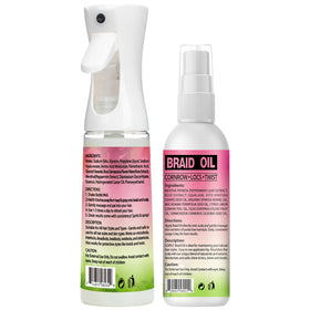 Goiple Rose Water Loc Spray daily refresh on protective styles