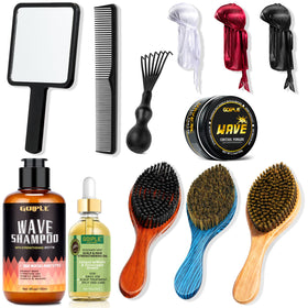 Goiple soft-brush for gentle wave training and maintenance.