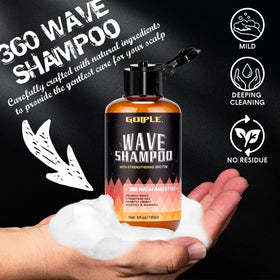 Goiple sulfate-free formula closeup emphasizing gentle cleansing