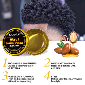Goiple water-based pomade provides smooth, light hold