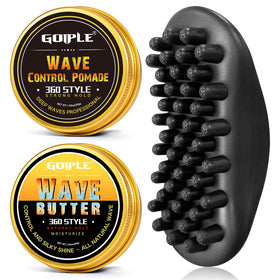 Goiple Wave Pomade Hair Twist Sponge Brush boosts curl definition