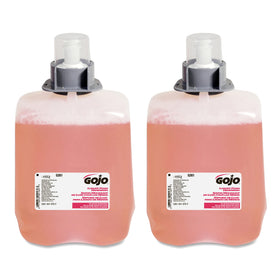 GOJO Luxury Foam Handwash Cranberry in pink 2000 mL refill bottle for quick, effective cleaning