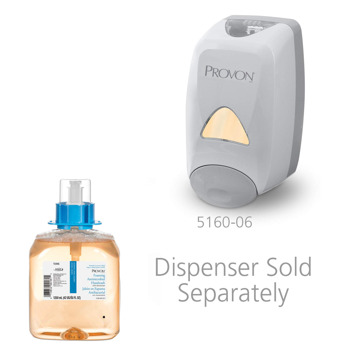 Light fruit fragrance enhances a fresh handwashing experience