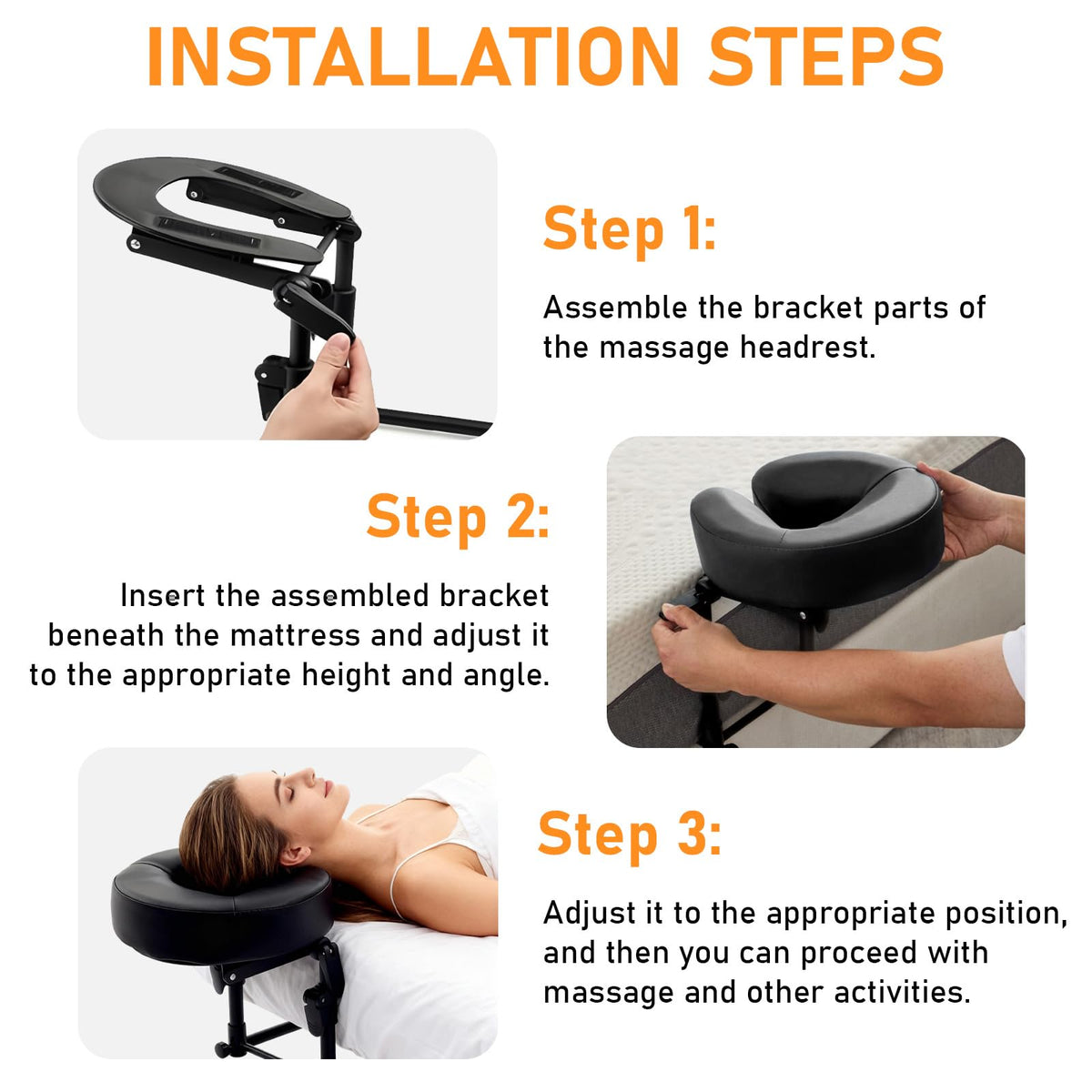 GOKKYOA portable home massage kit enabling head and neck comfort during sessions.