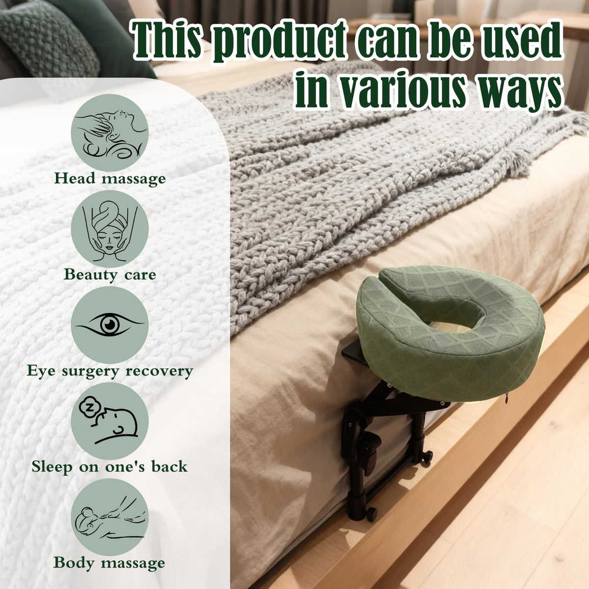 GOKKYOA under-mattress base provides stable support for secure sessions.