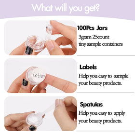 GOLACKY 3g travel container in a compact design for on-the-go use.