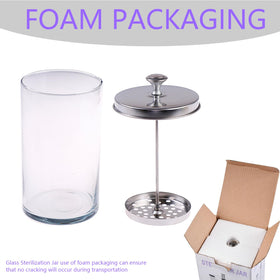GoLashFun stainless-cap provides secure seal for safe storage