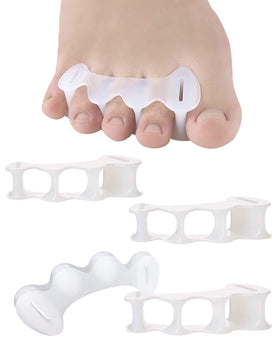 Golbylicc toe spacers with soft stretchy material for comfortable wear.