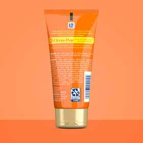 Gold Bond Citrus Pop Glowing Hand Cream tubes close-up showing smooth texture.