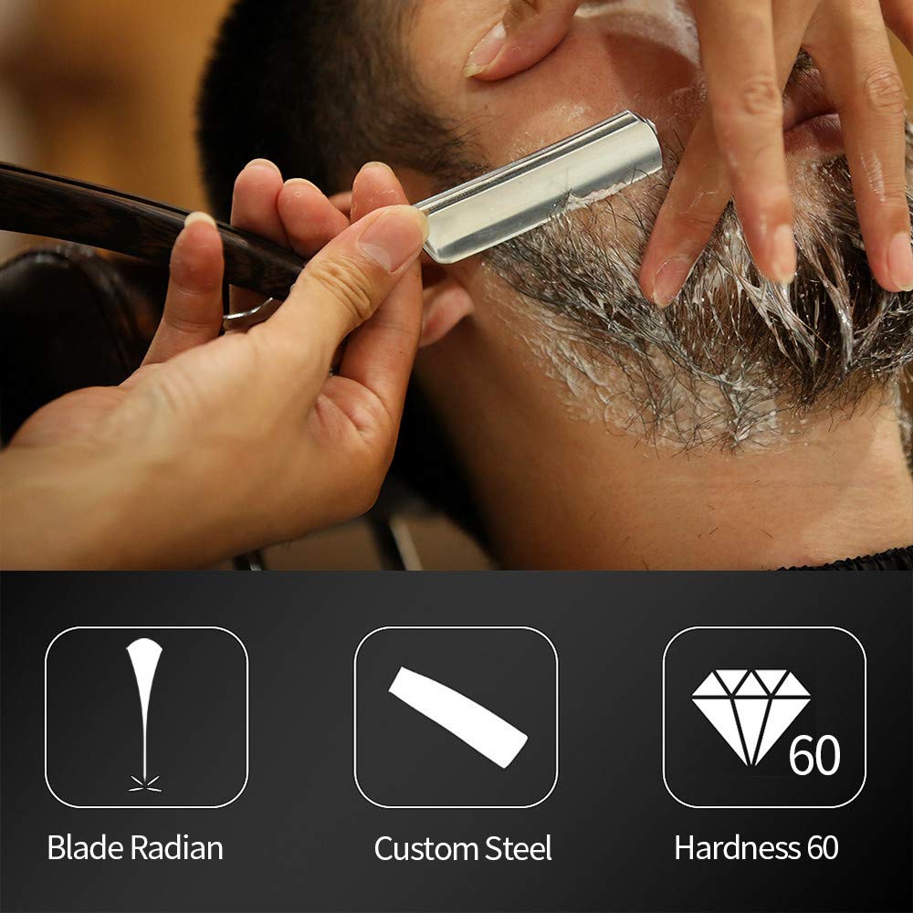 Gold Dollar straight razor gift box indicates premium gifting option.