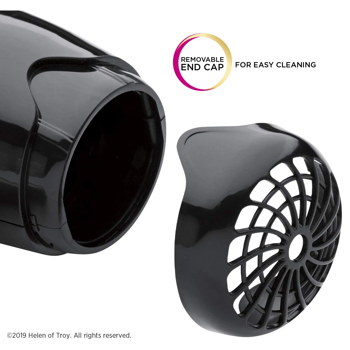 Gold N Hot GH8135 8ft cord offers full range of movement for comfortable styling.