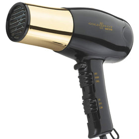 Gold N Hot GH8135 dryer, front view, delivers professional styling options for sleek, fast drying.