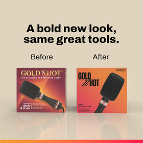 Gold N Hot Ionic Dryer compact-storage setup suitable for bags.