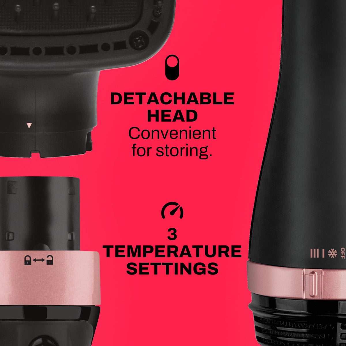 Gold N Hot Ionic Dryer travel-ready design shown compact for on-the-go use.