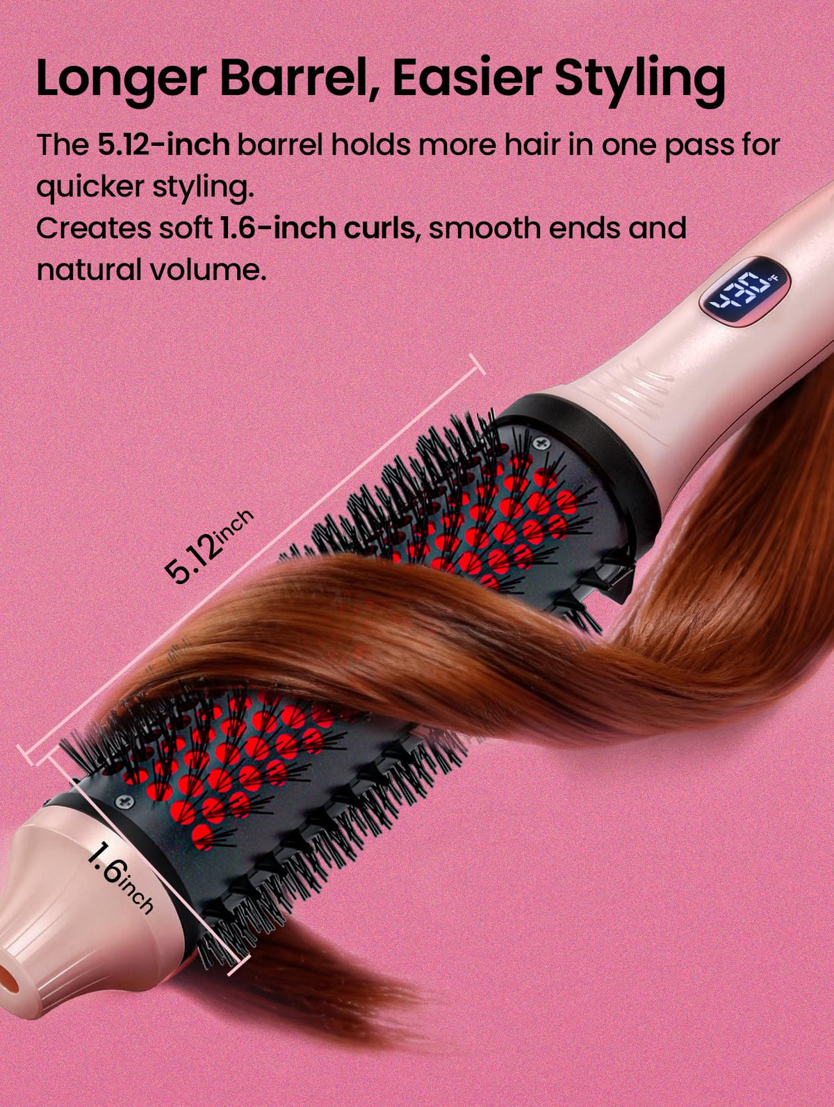 GOLD TIME anti-scald bristles promote safe, comfortable brushing.