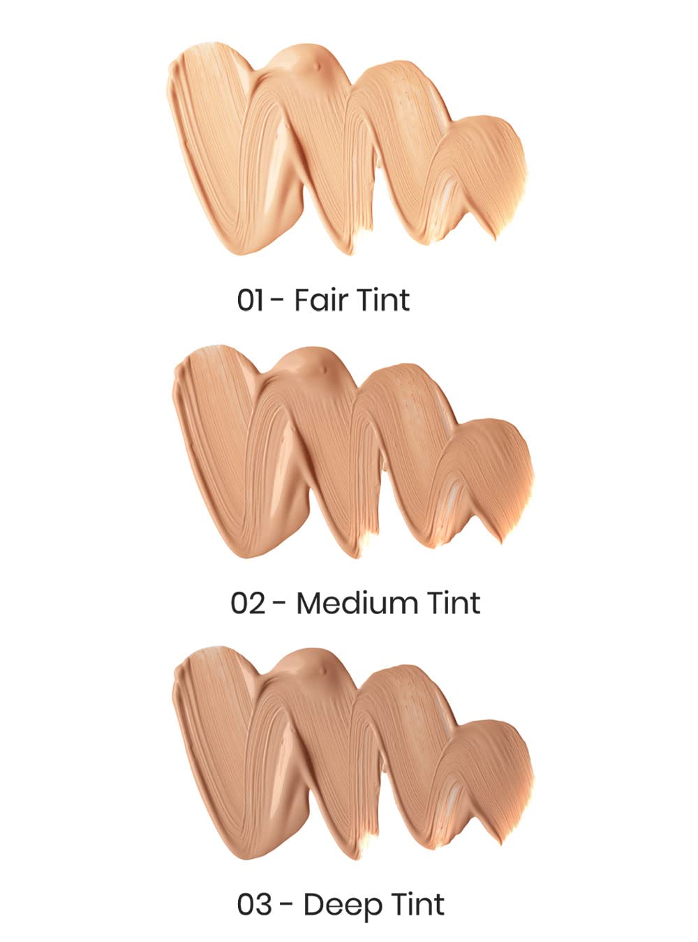 Golden Rose Radiant Tinted Moisturiser swirl on skin delivers natural glow