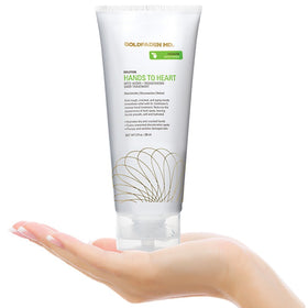 GOLDFADEN MD Hands To Heart Oil of Grapefruit close-up shows silky texture for even skin tone.