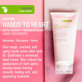 GOLDFADEN MD Hands To Heart Oil of Grapefruit pump highlights easy application for daily care.