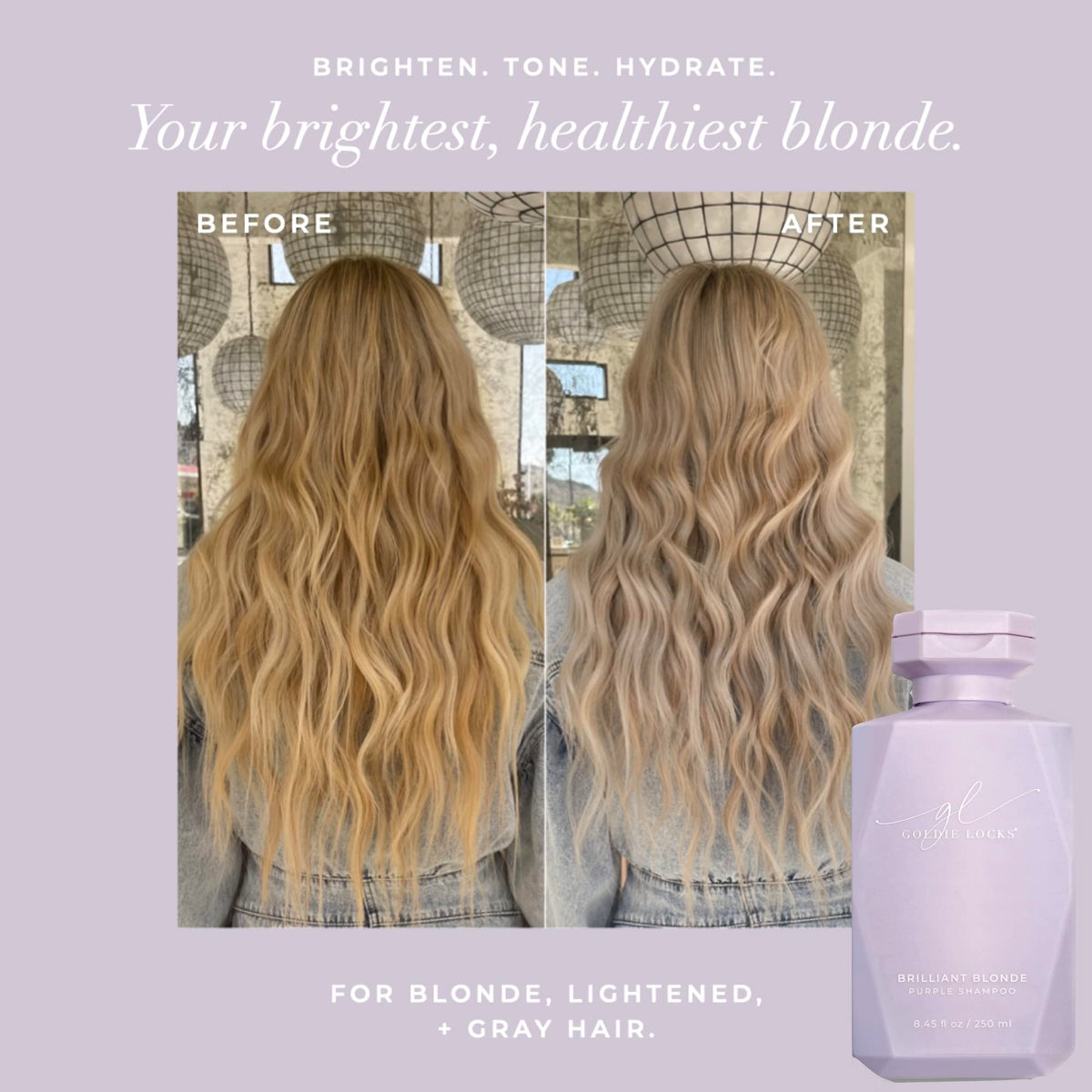 Goldie Locks Blueberry extract supports vibrant tones and natural shine