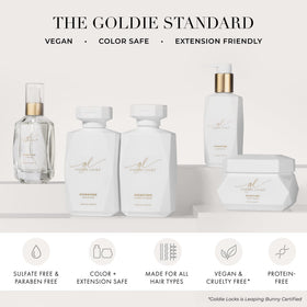 Goldie Locks delivers soft, smooth hair with frizz control