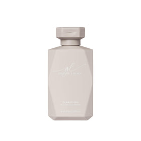 Goldie Locks Clarifying Detox Shampoo bottle demonstrates sulfate-free cleansing for all hair types.