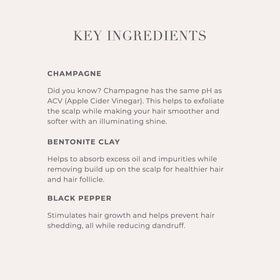 Goldie Locks Clarifying Detox Shampoo Extensions-safe formula suitable for cleansing extensions.