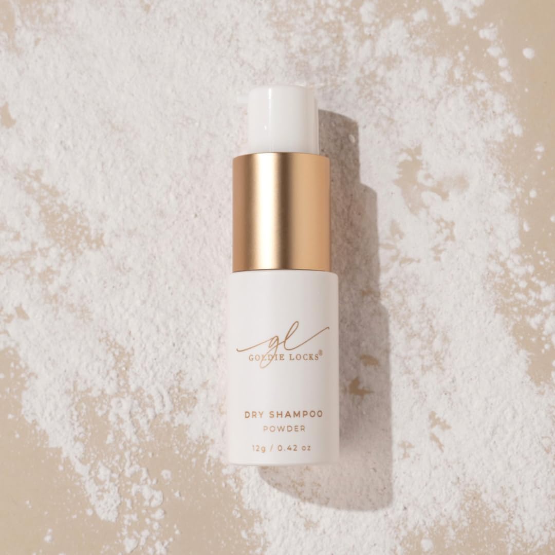 Fine texture powder blending into hair for seamless finish