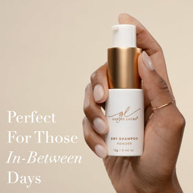 Invisible residue look with Goldie Locks dry shampoo