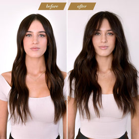 Goldie Locks root lift in action demonstrating instant volume