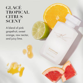 White truffle finish adds radiant shine to hair with Goldie Locks conditioner.