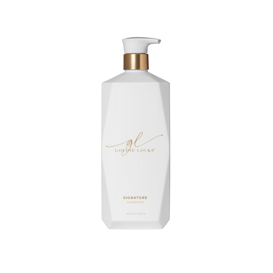 Goldie Locks Ultra Hydrating Shampoo bottle front offering gentle hydration.